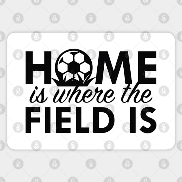 Home Is Where The Field Is Sticker by VectorPlanet